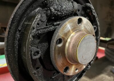 Heavily Corroded Brakes
